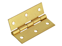 Forge Butt Hinge Brass Finish 65mm (2.5in) Pack of 2