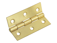 Forge Butt Hinge Brass Finish 75mm (3in) Pack of 2