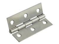Forge Butt Hinge Polished Chrome Finish 100mm (4in) Pack of 2