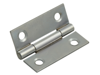 Forge Butt Hinge Polished Chrome Finish 50mm (2in) Pack of 2