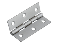 Forge Butt Hinge Satin Chrome Finish 75mm (3in) Pack of 2