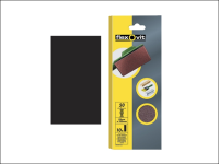 Flexovit 1/2 Sanding Sheets Orbital 115 x 280mm Plain Medium 80g (10)
