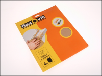 Flexovit Glasspaper Sanding Sheets 230 x 280mm Medium 80g (15)