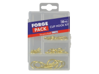 Forgefix Cup Hook Kit Forge Pack 30 Piece