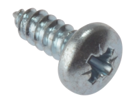 Forgefix Self Tapping Screw Pozi Pan Head ZP 1 x 10 Blister 20