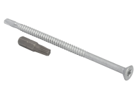 Forgefix TechFast Roofing Screw Timber - Steel Light Section 5.5x109mm Pack 50