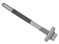 Forgefix TechFast Composite Panels to Steel Hex Screw No.5 Tip 5.5 x 130mm Box 100