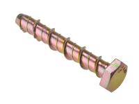 Forgefix Lightning Bolt Hexagon Head M8 x 75mm Box 100