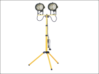 Faithfull Power Plus Sitelight Twin Adjustable Stand 1000 Watt 240 Volt 240V