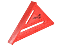 Fisco X55E Red Plastic Rafter Angle Square 175mm