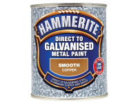 Hammerite Direct To Galvanised Metal Paint Copper 750ml
