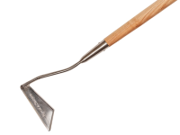 Kent and Stowe Long Handled 3 Edge Hoe Stainless Steel