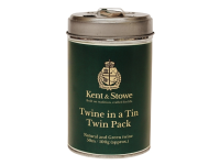 Kent & Stowe Twine In a Tin Natural & Green Twin Pack 50m (100g)