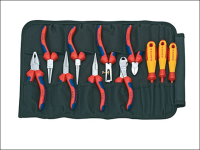 Knipex Pliers & Screwdriver Set in Toolbag 11 Piece
