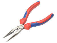 Knipex Snipe Nose Side Cutting Pliers (Radio) Multi Component Grip 160mm (6.1/4in)