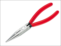 Knipex Long Snipe Nose Side Cutting Pliers PVC Grips 200mm (8in)