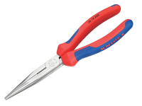 Knipex Snipe Long Nose Side Cutting Pliers Multi Component Grip 200mm (8in)