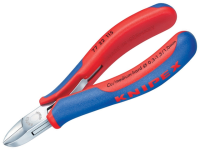 Knipex Electronic Diagonal Cut Pliers - Round Non Bevelled 115mm