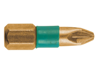 KWB Diamond Coated Screwdriver Bit PZ1