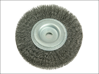 Lessmann Wheel Brush D100mm x W20-22 x 30 Bore Set 1 Steel Wire 0.30