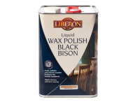 Liberon Liquid Wax Polish Black Bison Clear 5 Litre