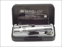 Maglite K3A102 Mini Mag AAA Solitaire Torch Boxed - Silver