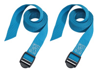 Master Lock Lashing Straps with Plastic Buckle 1.2M (Pack of 2) Coloured