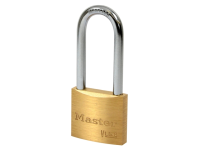 Master Lock V Line Brass 40mm Padlock - 51mm Shackle Keyed Alike 3142