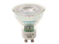 Masterplug LED GU10 Glass Bulb Non-Dimmable 370 Lumen 5 Watt 2700K Pack of 10