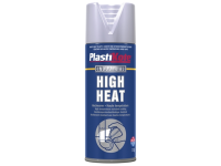 Plasti-kote High Heat Paint Aluminium 400ml