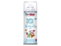 Plasti-kote Hobby & Craft Sealer Spray Clear Matt 400ml