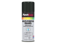 Plasti-kote Multi Purpose Enamel Spray Paint Gloss Black 400ml