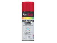 Plasti-kote Multi Purpose Enamel Spray Paint Gloss Red 400ml