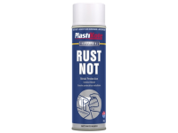 Plasti-kote Rust Not Spray Matt White 500ml