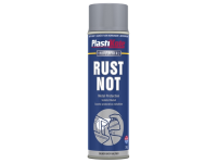 Plasti-kote Rust Not Spray Matt Silver Grey 500ml