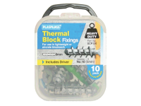 Plasplugs SCP 120 Thermal Block Fixings (10)