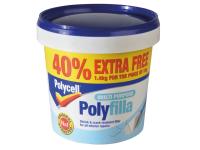 Polycell Multi Purpose Polyfilla Ready Mixed 1kg + 40% Free