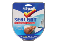 Polycell Sealant Strip Kitchen/Bathroom White 22mm