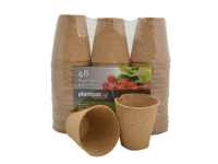 Plantpak PF Fibre Pots Round 8cm Bulk Pack (48)