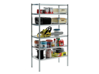 Raaco S450-31 Galvanised Shelving With 6 Shelves