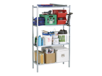 Raaco S450-31 Galvanised Shelving With 4 Shelves