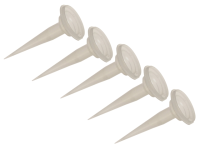 Roughneck Spare White Nozzles For Mortar Gun Pack of 5
