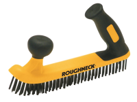 Roughneck Two Handed Wire Brush Soft Grip