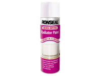 Ronseal One Coat Radiator Spray Satin White 400ml