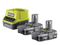 Ryobi RC18120-213 ONE+ Compact Charger 18V & 2 x 18V 1.3Ah Li-ion Batteries