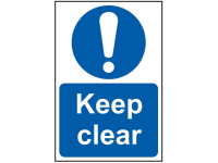 Scan Keep Clear - PVC 200 x 300mm