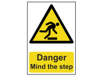 Scan Danger Mind the step - PVC 200 x 300mm