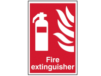 Scan Fire Extinguisher - PVC 200 x 300mm