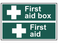 Scan First Aid Box / First Aid - PVC 300 x 200mm