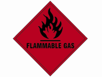 Scan Flammable Gas SAV - 100 x 100mm